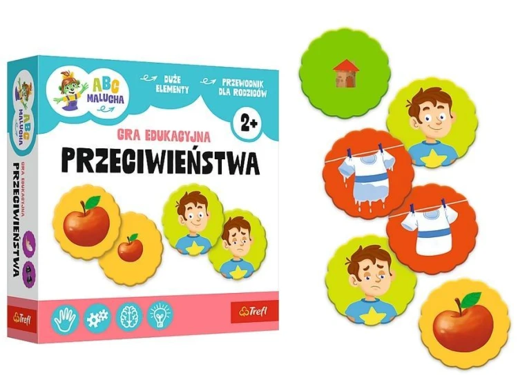 ABC Malucha Przeciwieństwa TREFL, Trefl