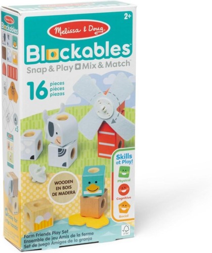 Mellisa&Doug: Blockables - Na farmie