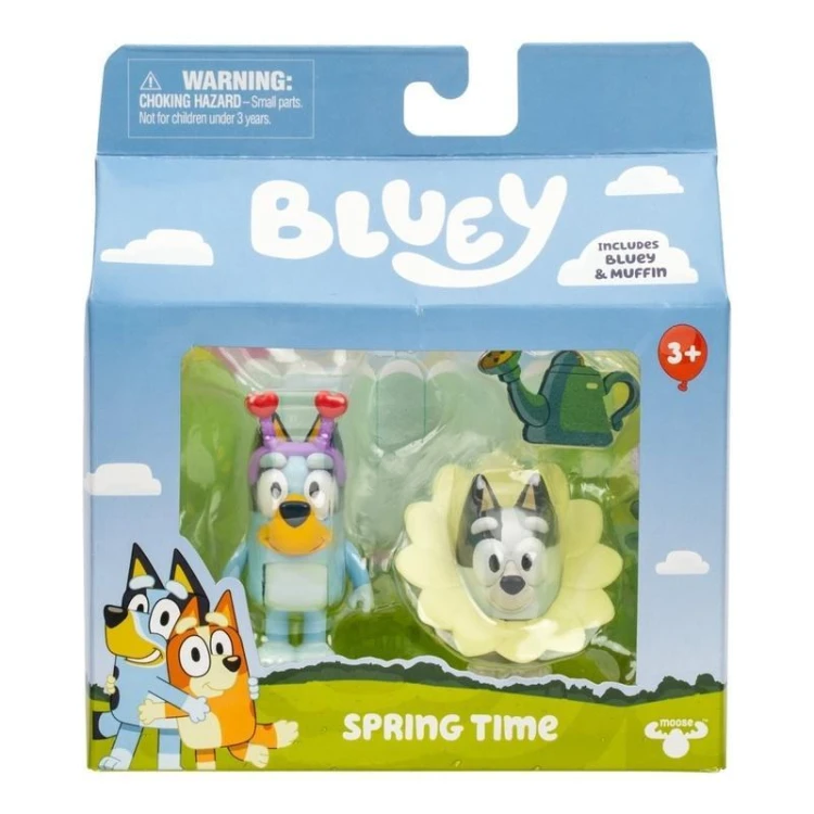 Bluey Wiosna 2-pak, TM Toys