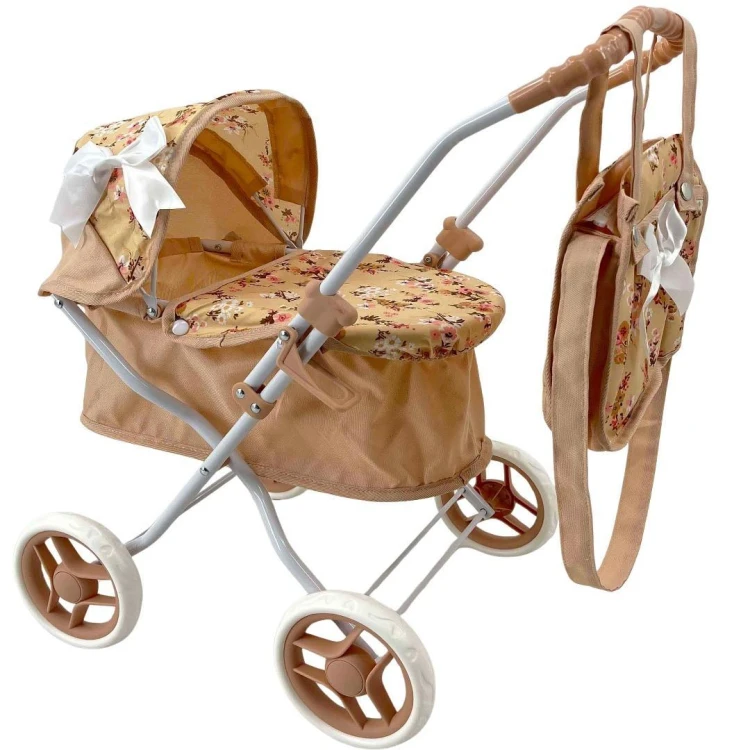 Wózek dla lalek głęboki z torbą, MarioToys