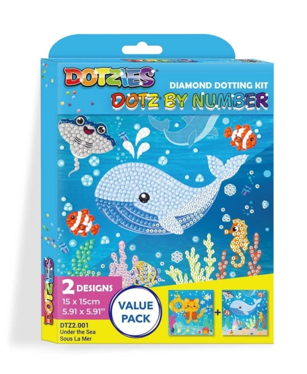 Diamond Dotz - Dotz By Number Under The Sea