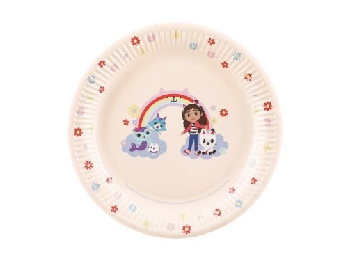 Talerzyki Koci Domek Gabi 23cm 6szt