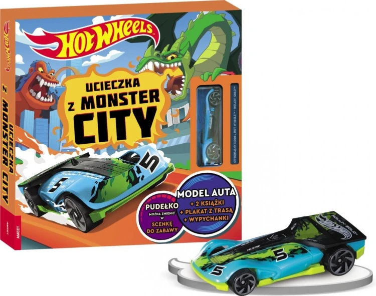 Mattel Hot Wheels. Ucieczka z Monster City