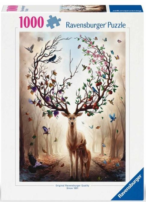 Puzzle 1000 Magiczny jeleń, Ravensburger
