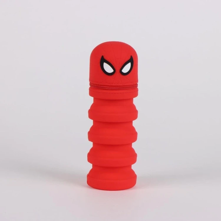 Piórnik gumowy rozkładany Spiderman