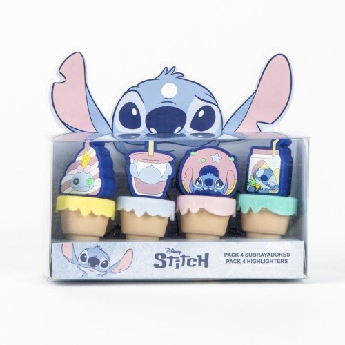Zestaw zakreślaczy Stitch 4szt, Artesania Cerda