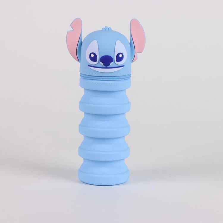 Piórnik gumowy rozkładany Stitch, Artesania Cerda
