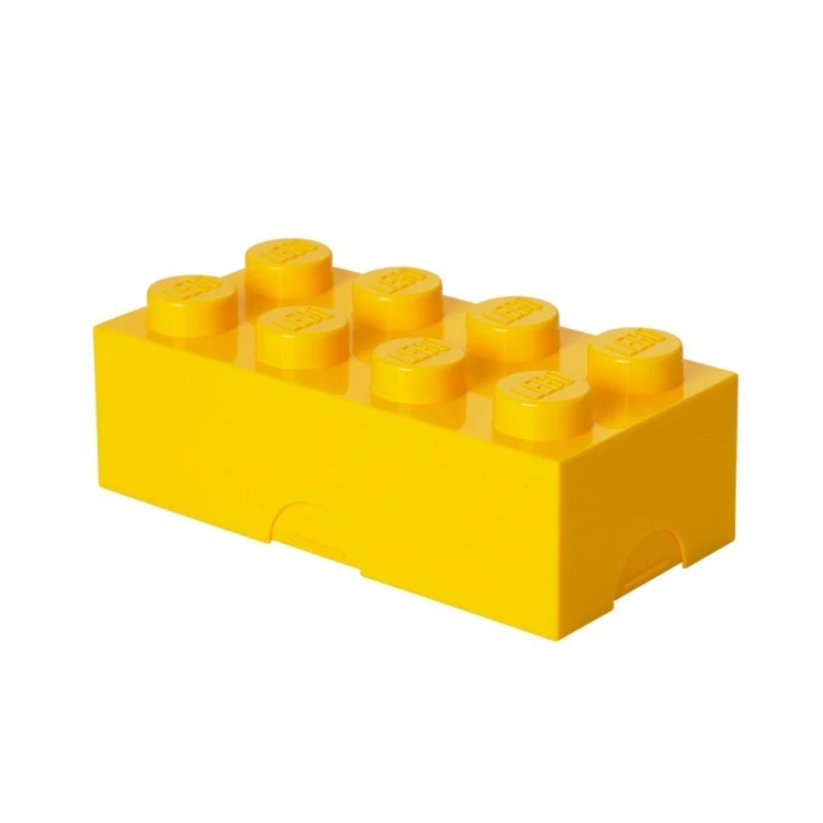 LEGO(R) pojemnik klocek ósemka żółty, NHG