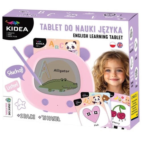 Tablet do nauki języka angielskiego KIDEA, DERFORM