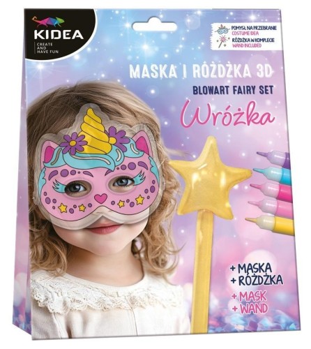 Zestaw 3D BlowArt wróżka KIDEA, DERFORM