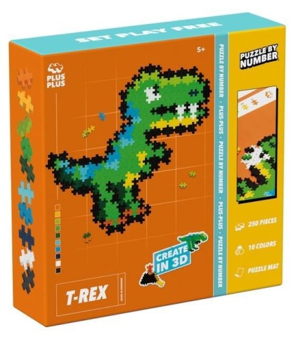 Puzzle By Number Rex 250el, Plus-Plus