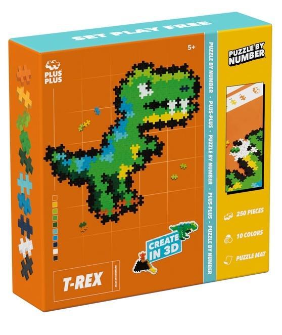 Puzzle By Number Rex 250el, Plus-Plus