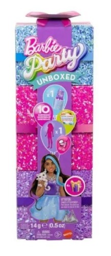Barbie Party Unboxed Glam Party Stylowe, Mattel