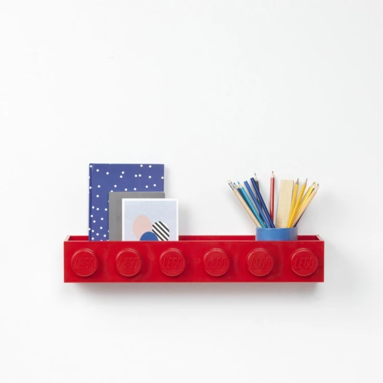 LEGO(R) półka podłużna czerwona, NHG