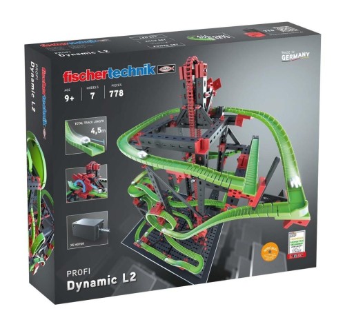 Zestaw konstrukcyjny Tor kulkowy Dynamic L2 778el