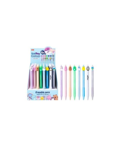 Długopis żelowy na klik (48szt), Squishy