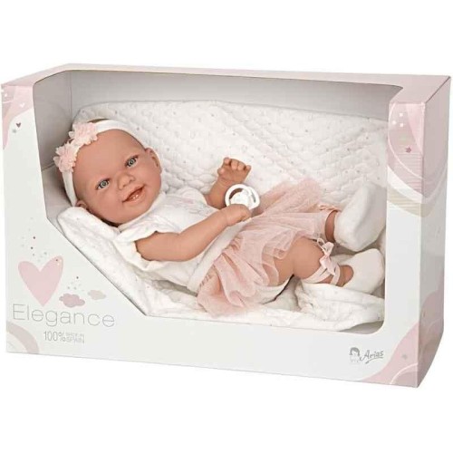 Lalka hiszpańska bobas dziewczynka 42cm, Arias