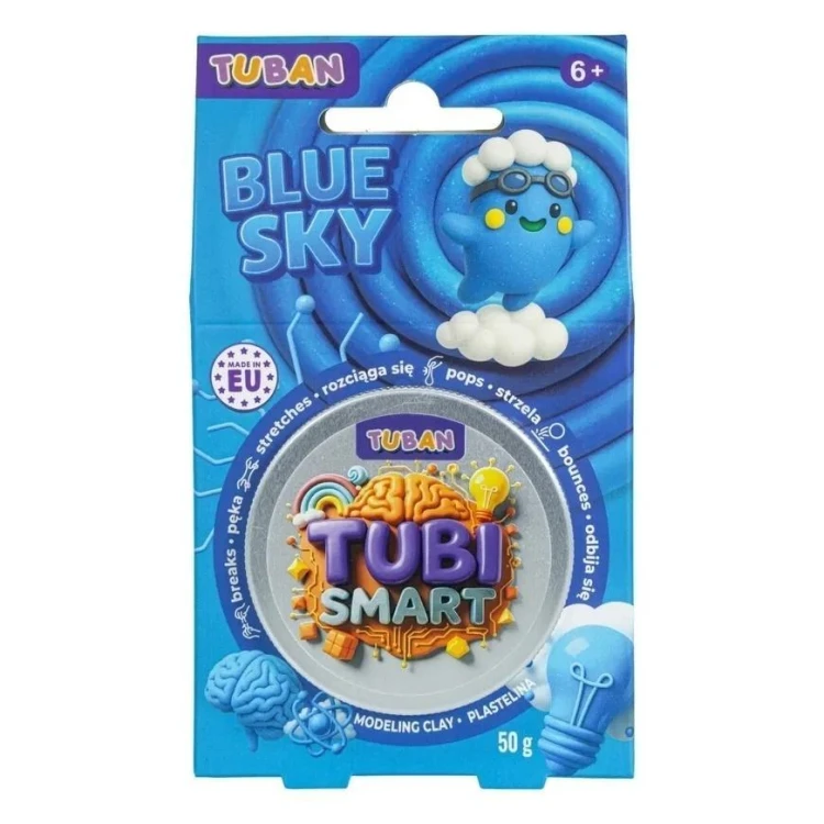 Plastelina Blue Sky 50g, Tuban