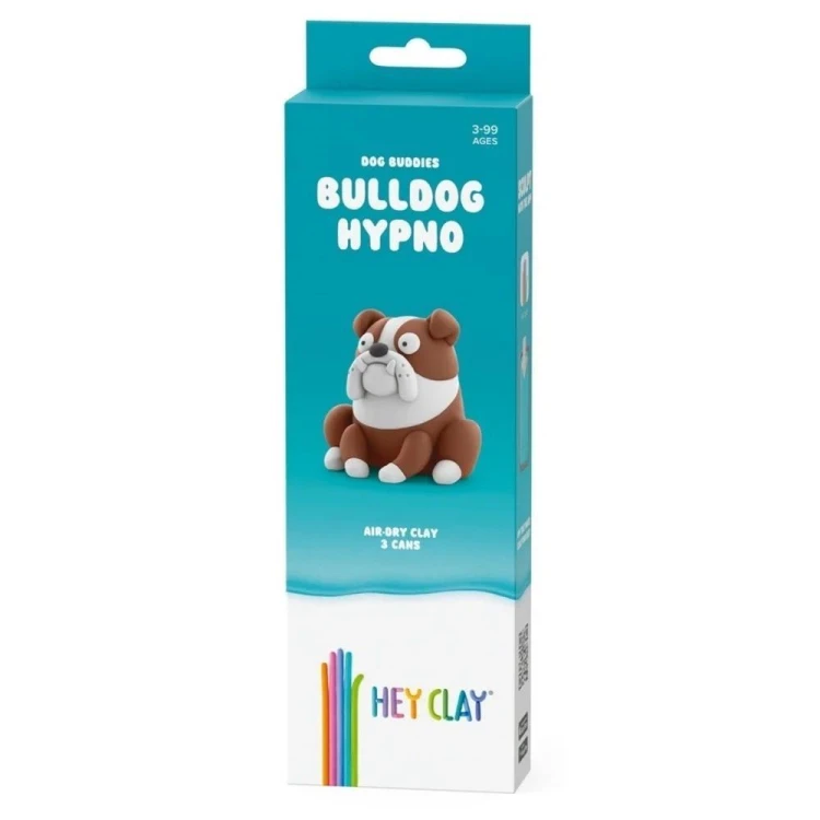 Hey Clay. Masa plastyczna - buldog, TM Toys
