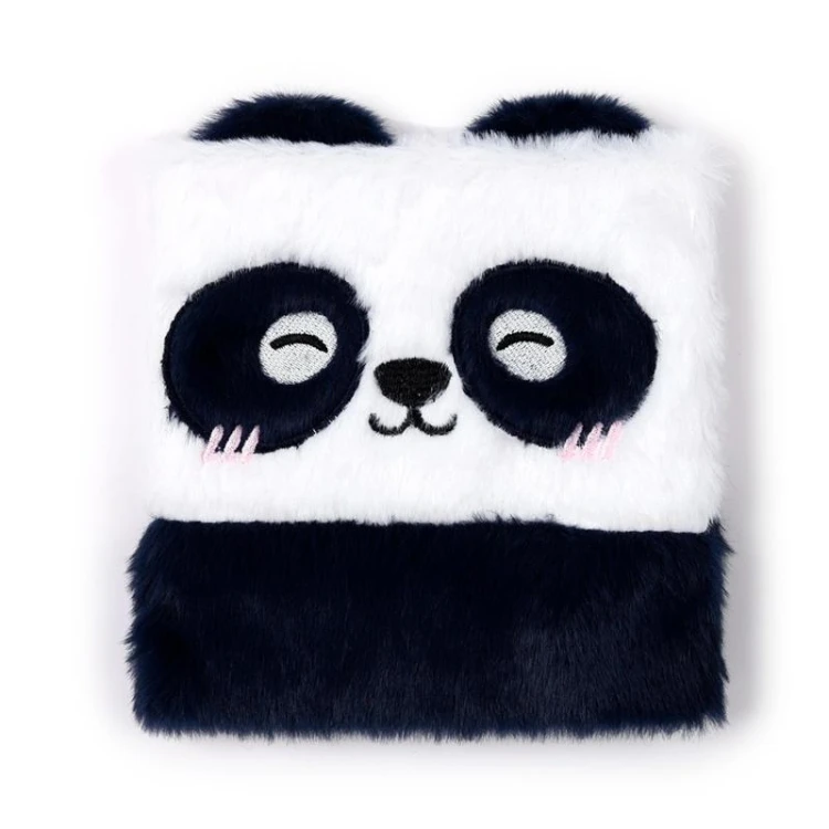 Puszysty pluszowy notatnik linie Panda, Puckator