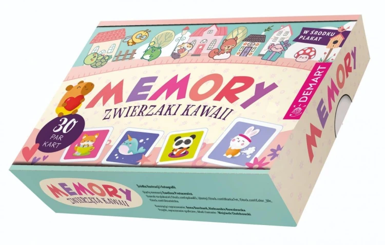 Memory. Zwierzaki kawaii