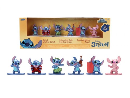 Jada Stitch Metal fig 6-pak 4cm, Jada