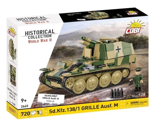 Sd. Kfz. 138/1 GRILLE Ausf M Świerszcz, Cobi