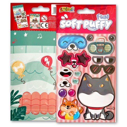 Naklejki puffy Fun with Doggi, Penmate