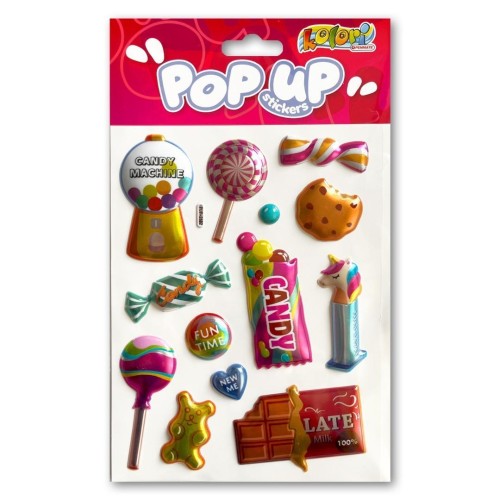 Naklejki metaliczne Candies, Penmate