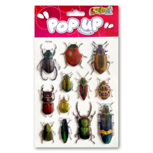 Naklejki metaliczne Beetles, Penmate