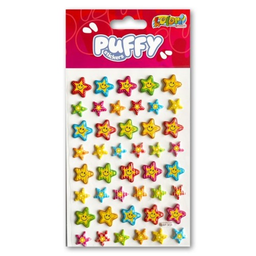 Naklejki puffy Star cookies, Penmate