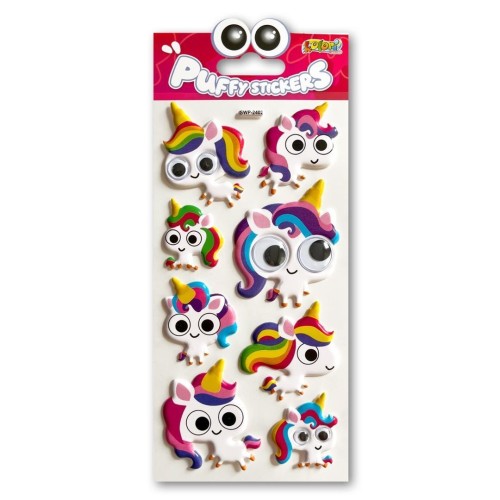 Naklejki puffy Unicorns Eyes, Penmate