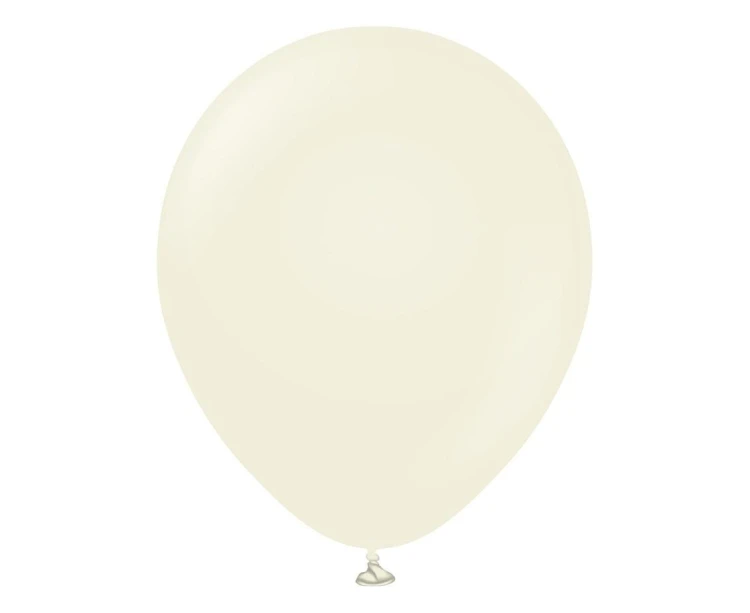 Balony Retro White Sand 25szt.