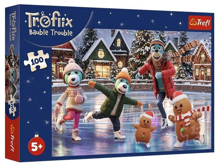 Puzzle 100 Bert w bombkach TREFL, Trefl
