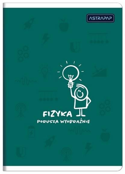 Zeszyt A5/60K kratka Fizyka (10szt)