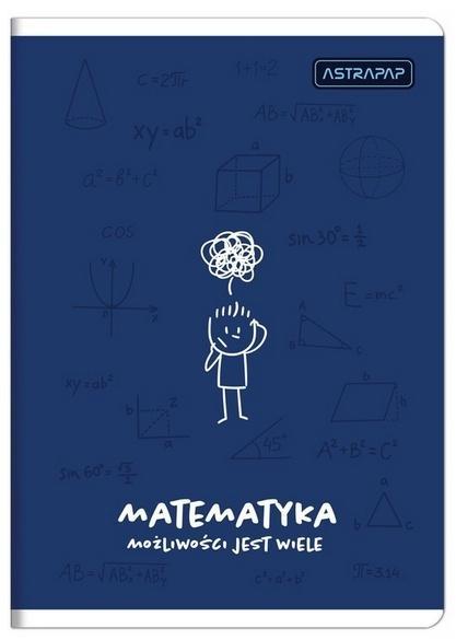 Zeszyt A5/60K kratka Matematyka (10szt)