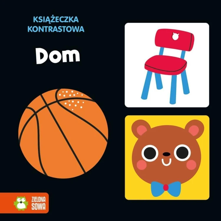 Książeczka kontrastowa. Dom, Natalia Berlik