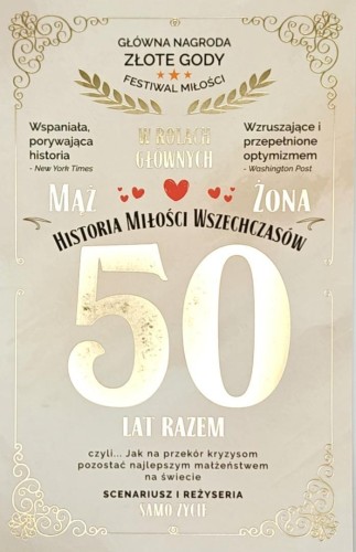 Karnet Rocznica Ślubu