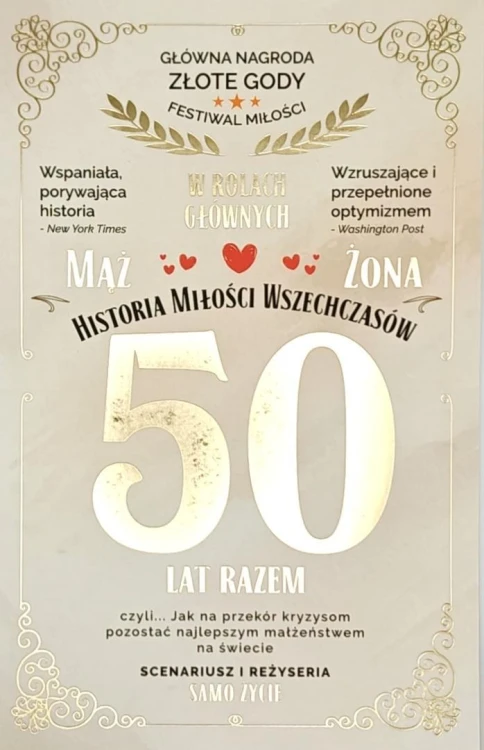 Karnet Rocznica Ślubu