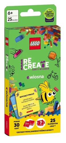 Lego Recreate. Karty wyzwań. Wiosna, Ameet