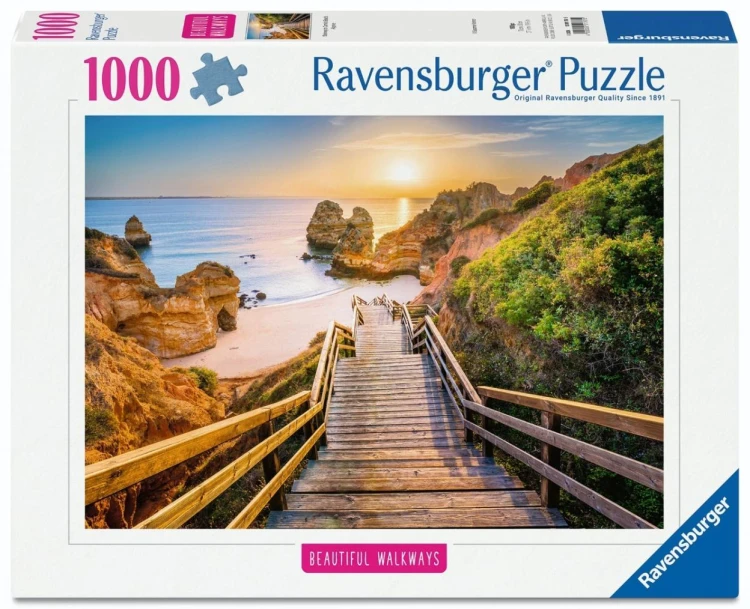 Puzzle 1000 Stairway to Camilo Beach, Algarve