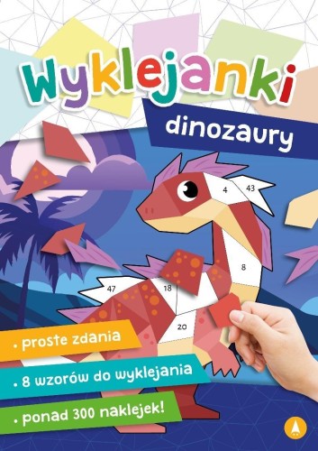 Wyklejanki. Dinozaury, praca zbiorowa