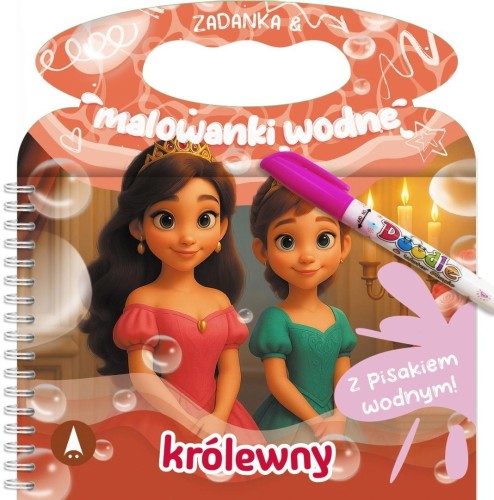 Zadanka & malowanki wodne. Królewny