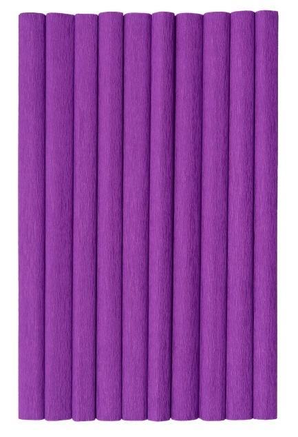 Bibuła marszczona purpura 50x200cm (10szt) HERLITZ
