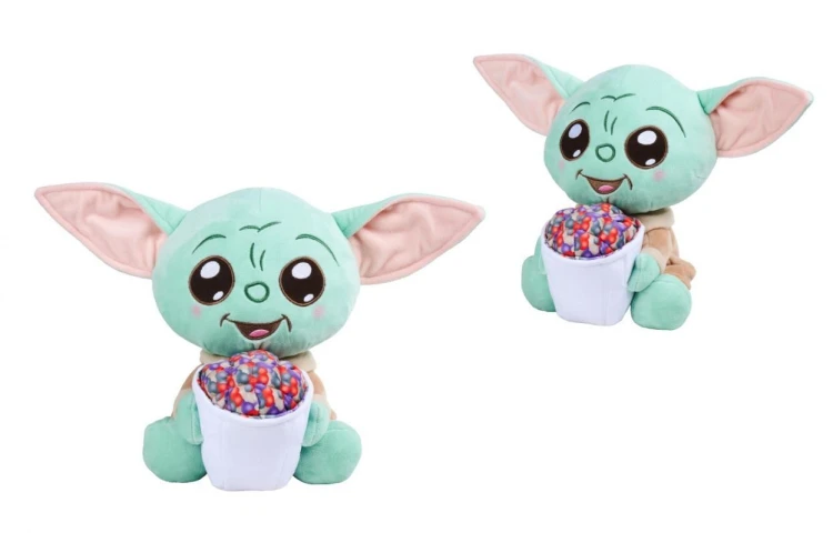 Disney Grogu z popcornem 25cm, Simba