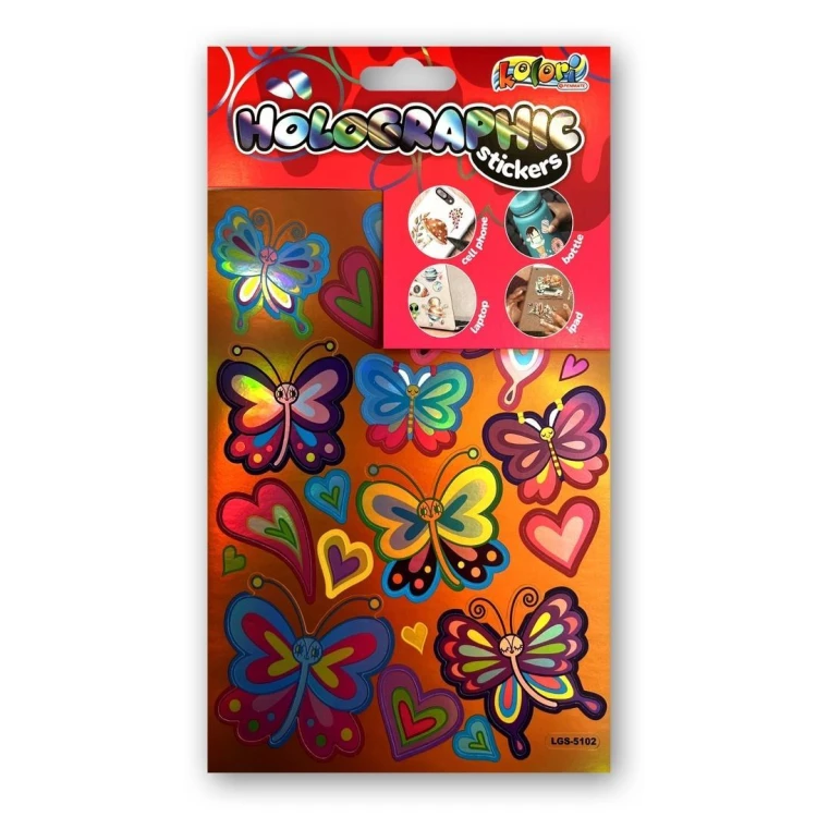 Naklejki holographic butterflies PENMATE, Penmate