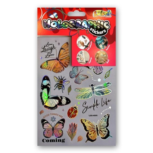 Naklejki holographic butterflies PENMATE, Penmate