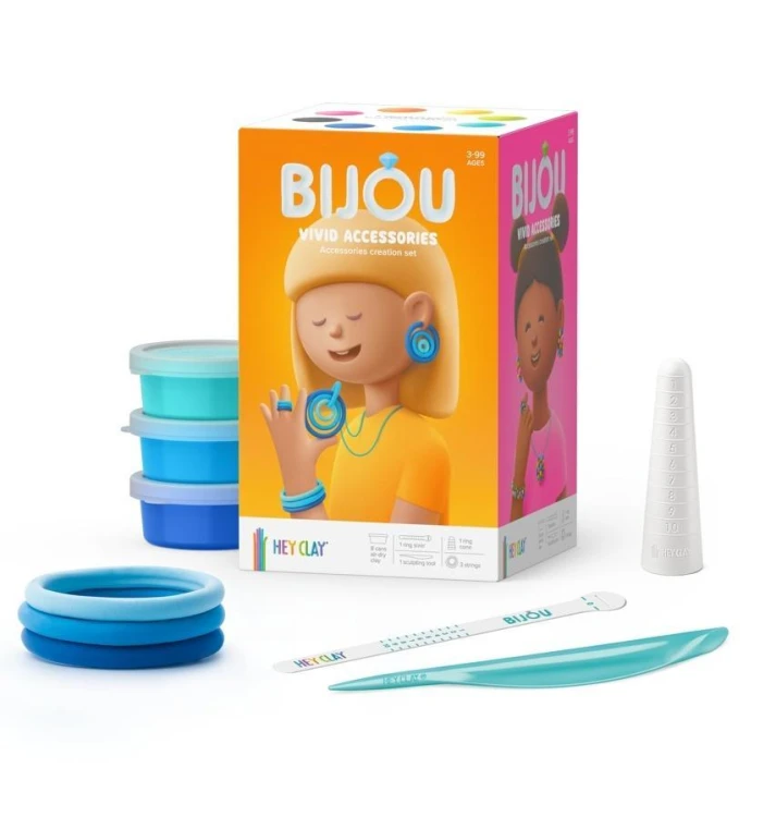 Hey Clay Zestaw Bijou + akcesoria, TM Toys