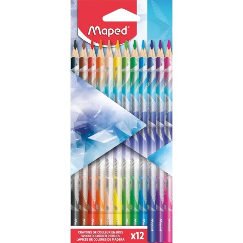 Kredki ołówkowe Arctic 12kol MAPED, Maped