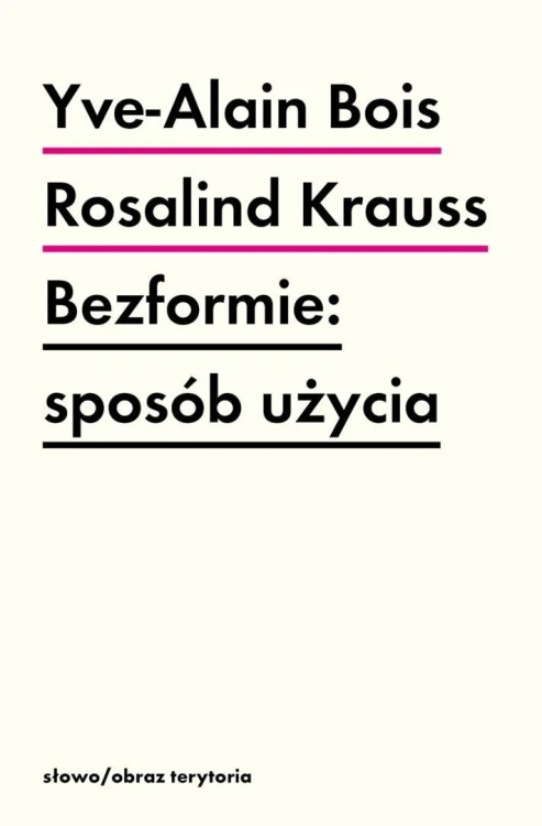 Bezformie: sposób użycia, Yve-Alain Bois